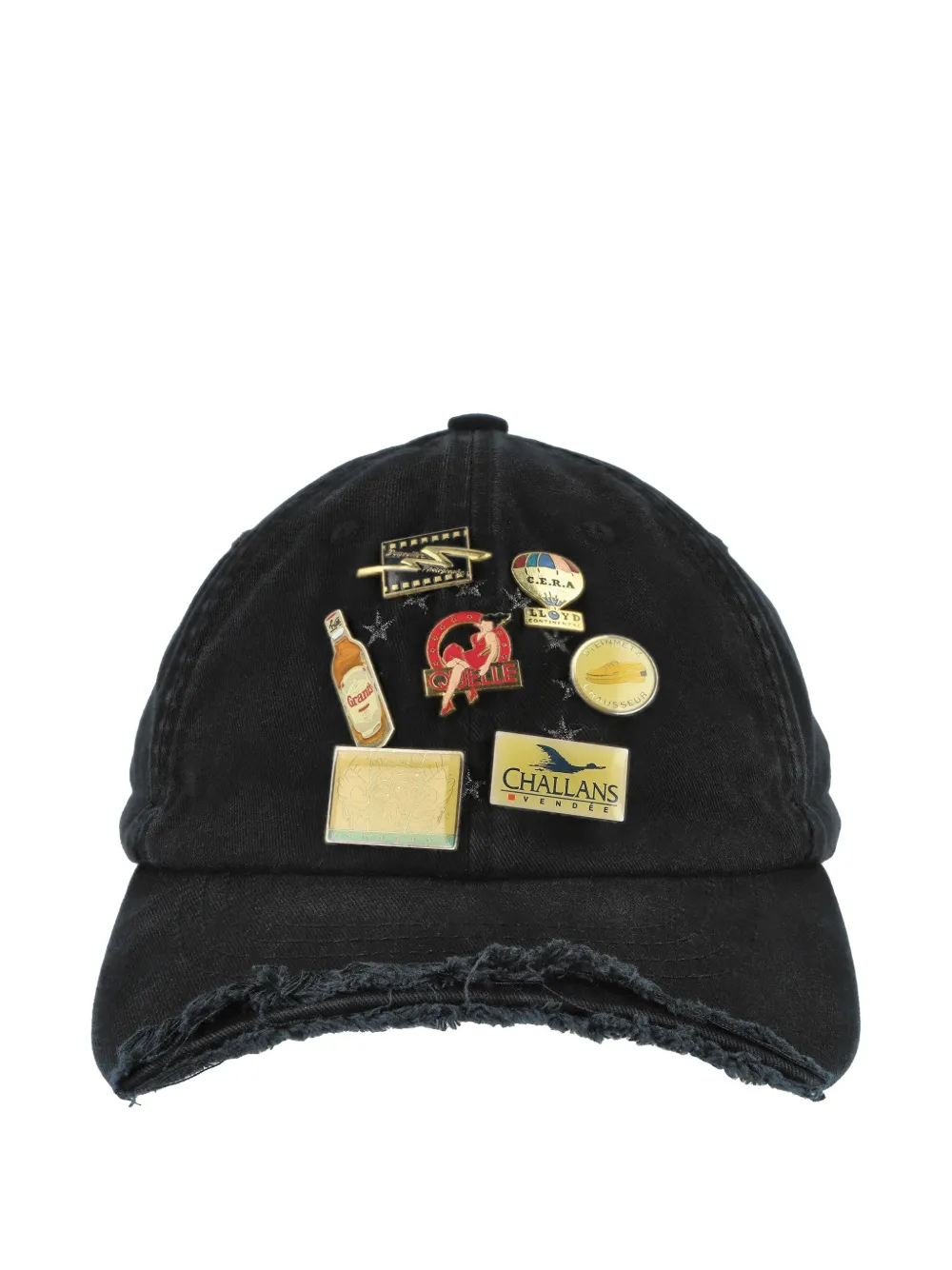 PROTOTYPES pin-badge baseball cap | 블랙 | Image 1