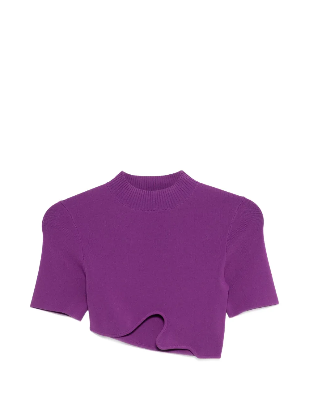 Christopher Esber Maparradita ribbed T-shirt - Viola