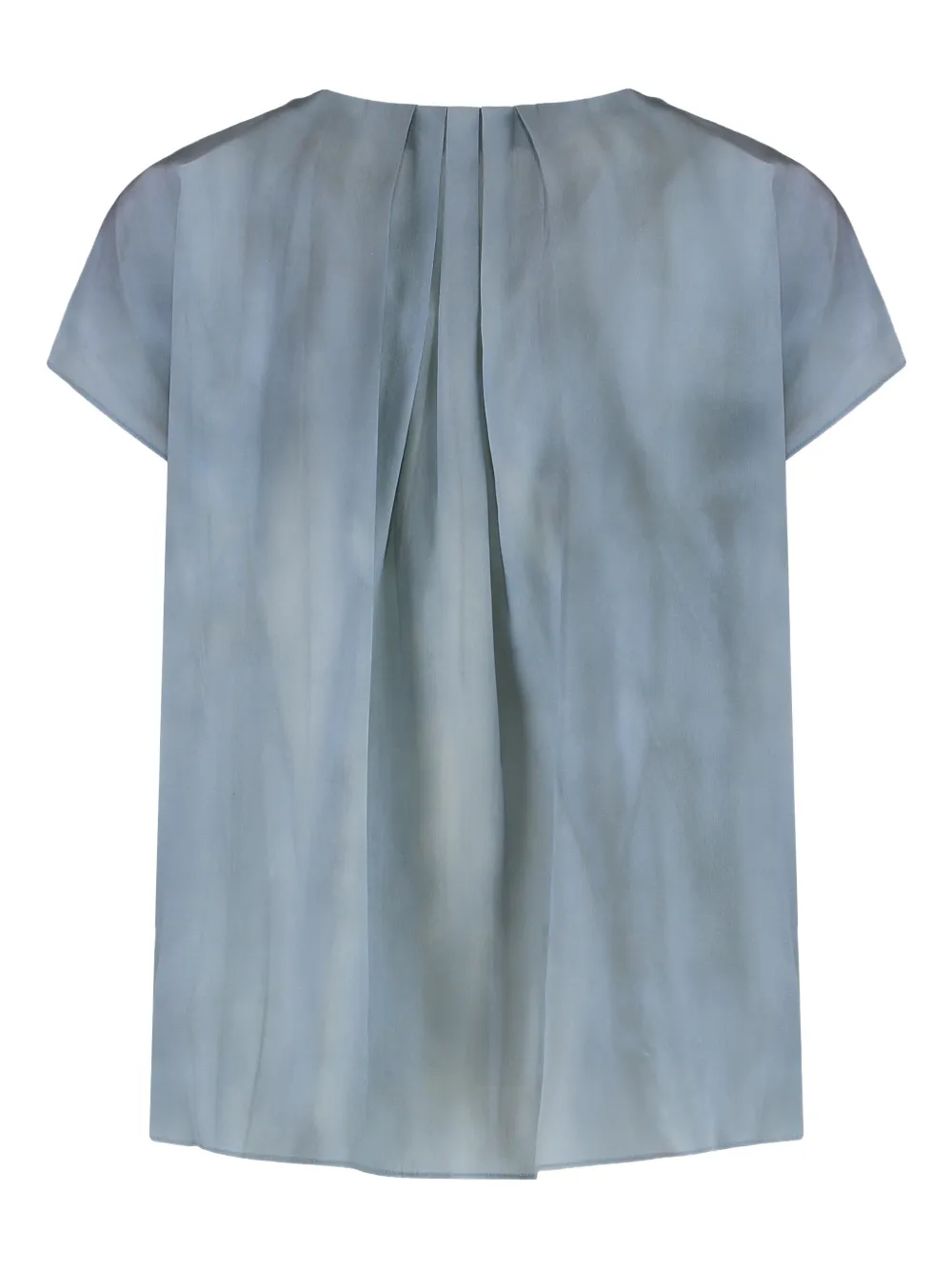 Vince pleated blouse - Blauw