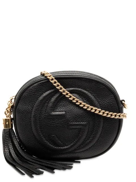 Gucci Pre-Owned 2000-2015 Mini Pebbled Calfskin Soho Chain crossbody bag