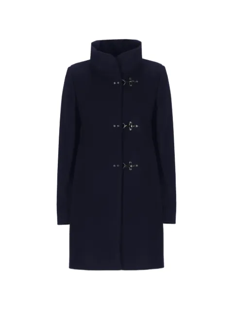 Fay high-neck single-breasted coat