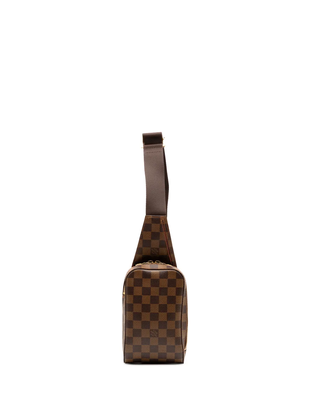 Louis Vuitton Pre-Owned 2004 Damier Ebene Geronimos crossbody bag - Marrone