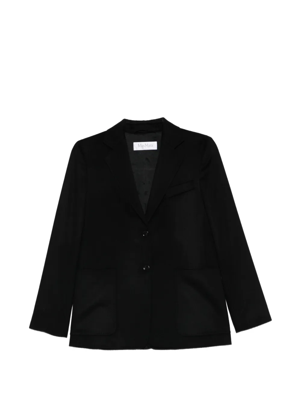 Max Mara Belluro single-breasted blazer - Black