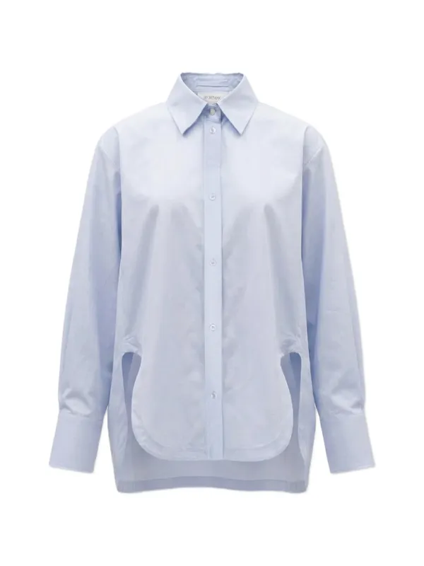 Sportmax Ovest Button-fastening Shirt in Blue