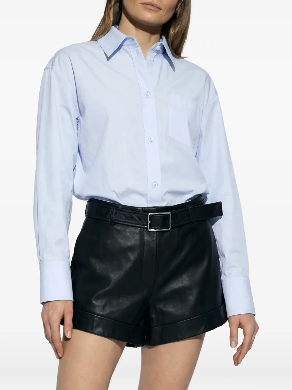  Sportmax Ovest Button-fastening Shirt - Blue 