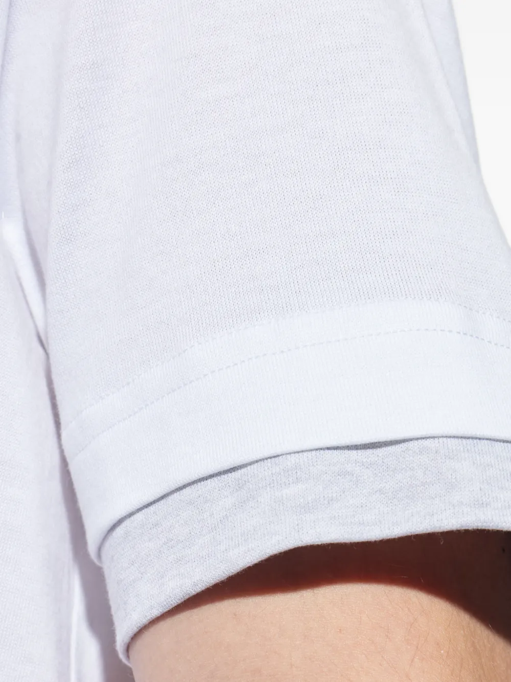 Eleventy T-shirt met gelaagd-effect Wit