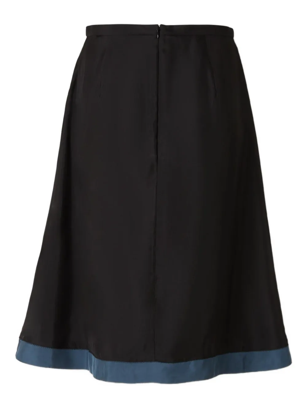 Marni fabric hem midi skirt - Zwart