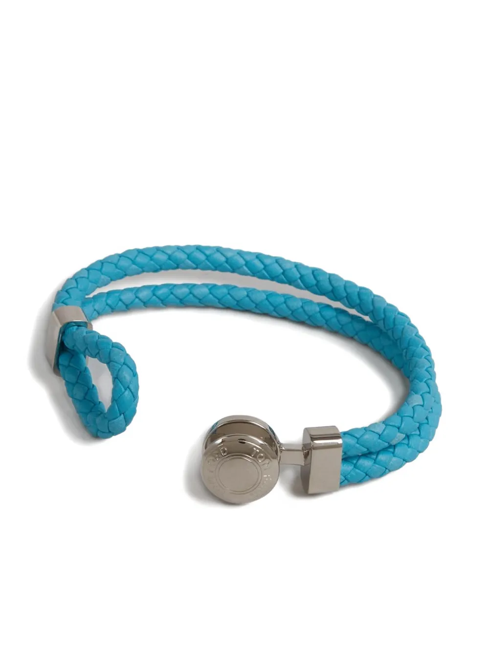  Tom Ford Braided Metal-closure Bracelet - Blue 