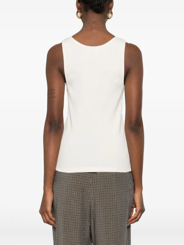 いず Yves Saint Laurent タンクトップ ロゴ Saint Laurent（サンローラン）メンズ タンクトップ - FARFETCH