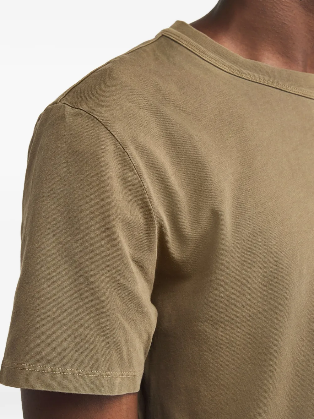 Citizens of Humanity T-shirt met ronde hals Bruin