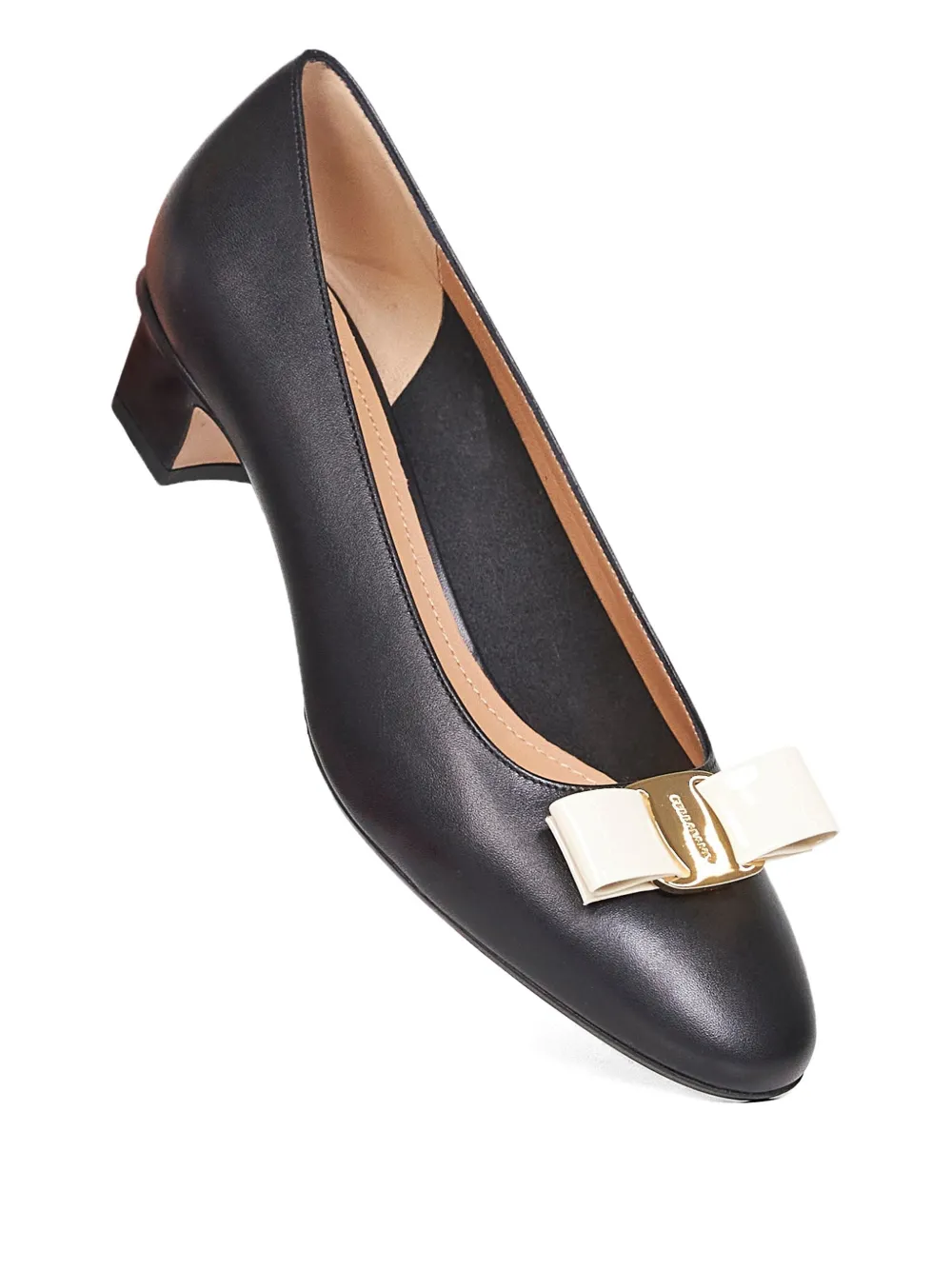 Ferragamo Vara ballerina's met strik Zwart