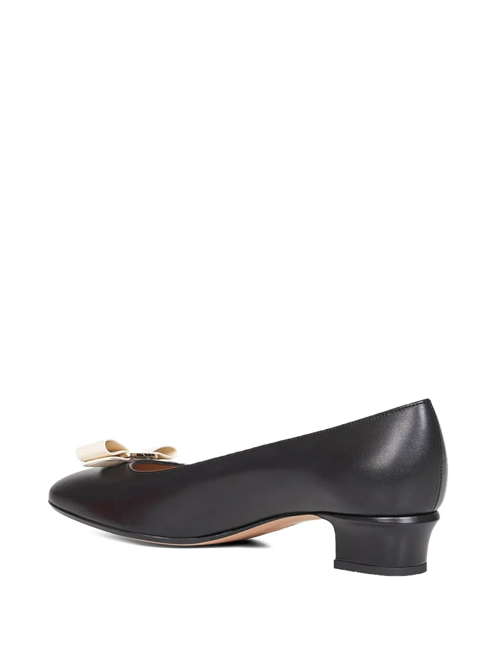 Ferragamo Vara ballerina's met strik Zwart