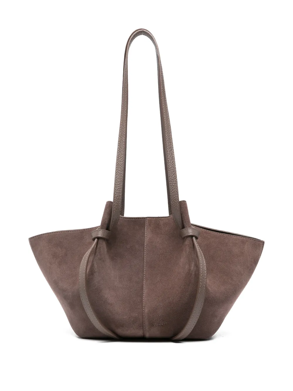 Yuzefi Mochi knot-handle shoulder bag | Brown | Image 1