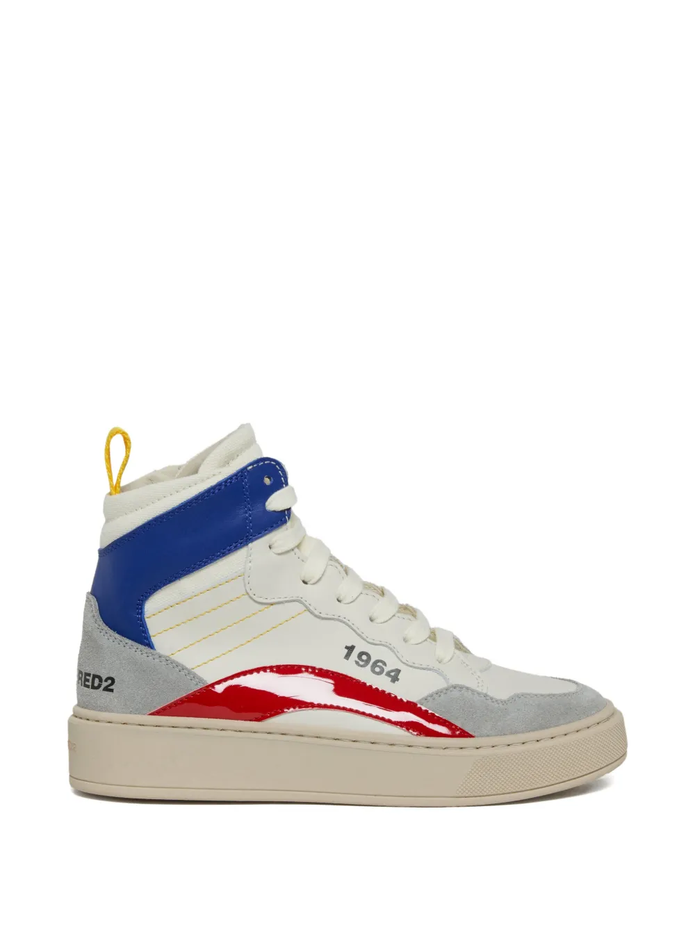 DSQUARED2 KIDS high-top sneakers Beige