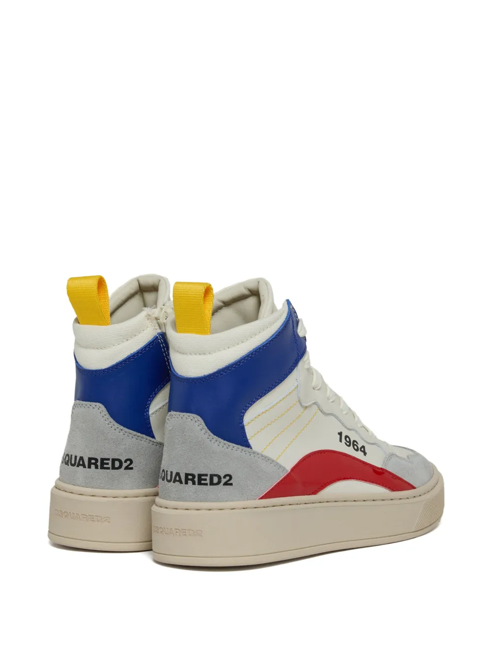 DSQUARED2 KIDS high-top sneakers Beige