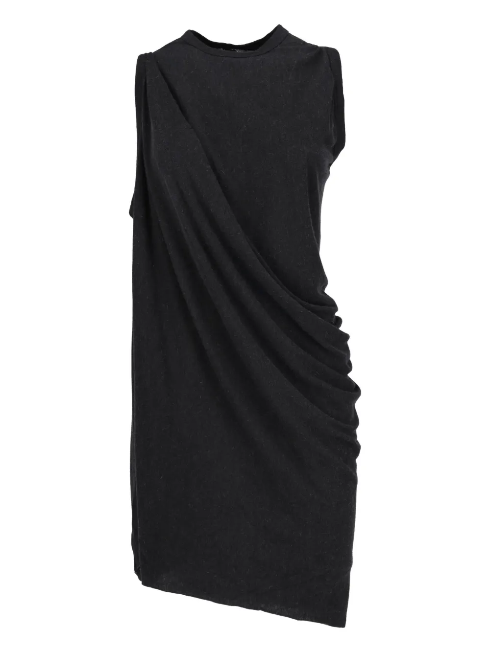 Rick Owens Vintage Lilies SL Anthem asymmetric top | Black | Image 1