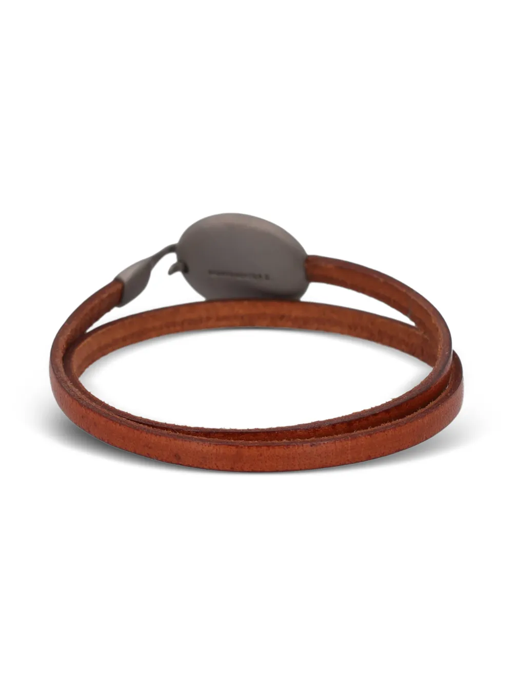 VHERNIER circle leather bracelet | Image 2