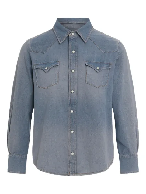The Great. buttoned denim shirt