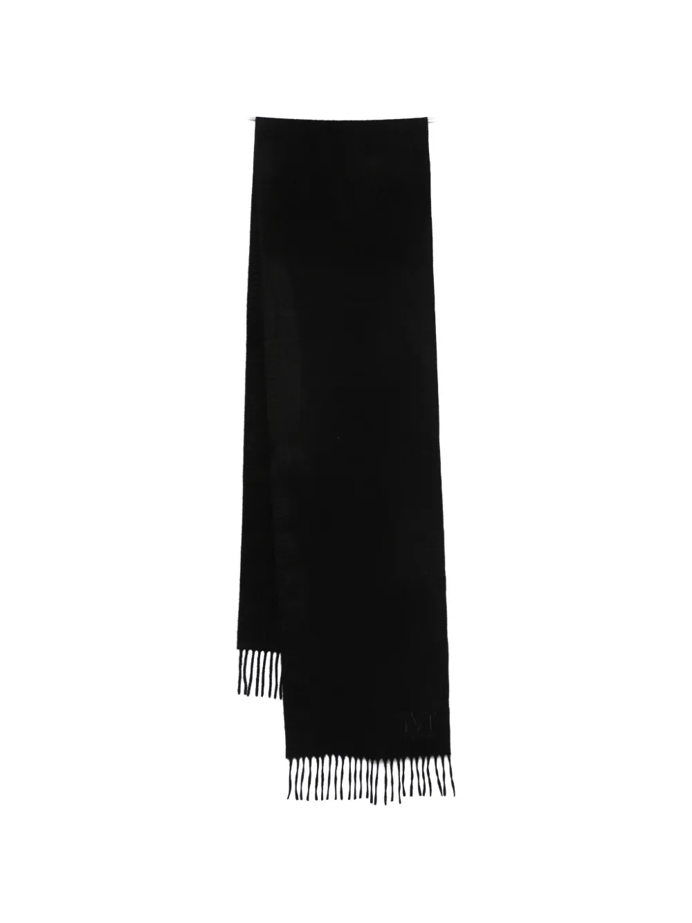 Max Mara Sciarpa con logo - Nero