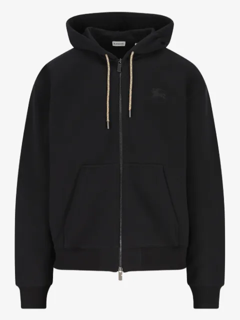 Burberry check-detail hoodie