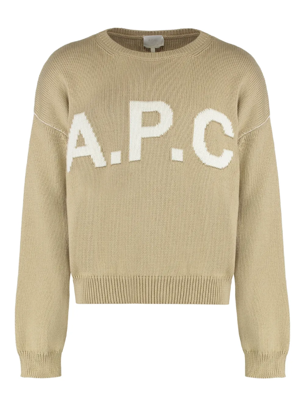 A.P.C. logo sweater | tons neutres | Image 1