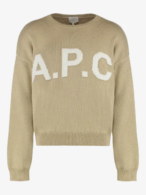 A.P.C. logo sweater