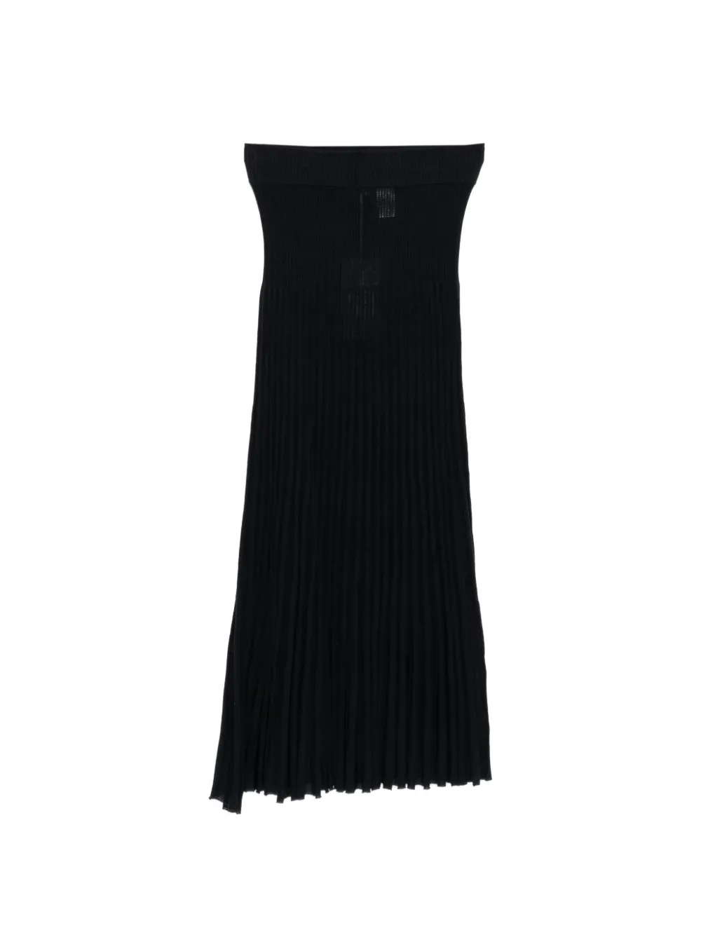 N.Peal Gonna midi plissé - Blu