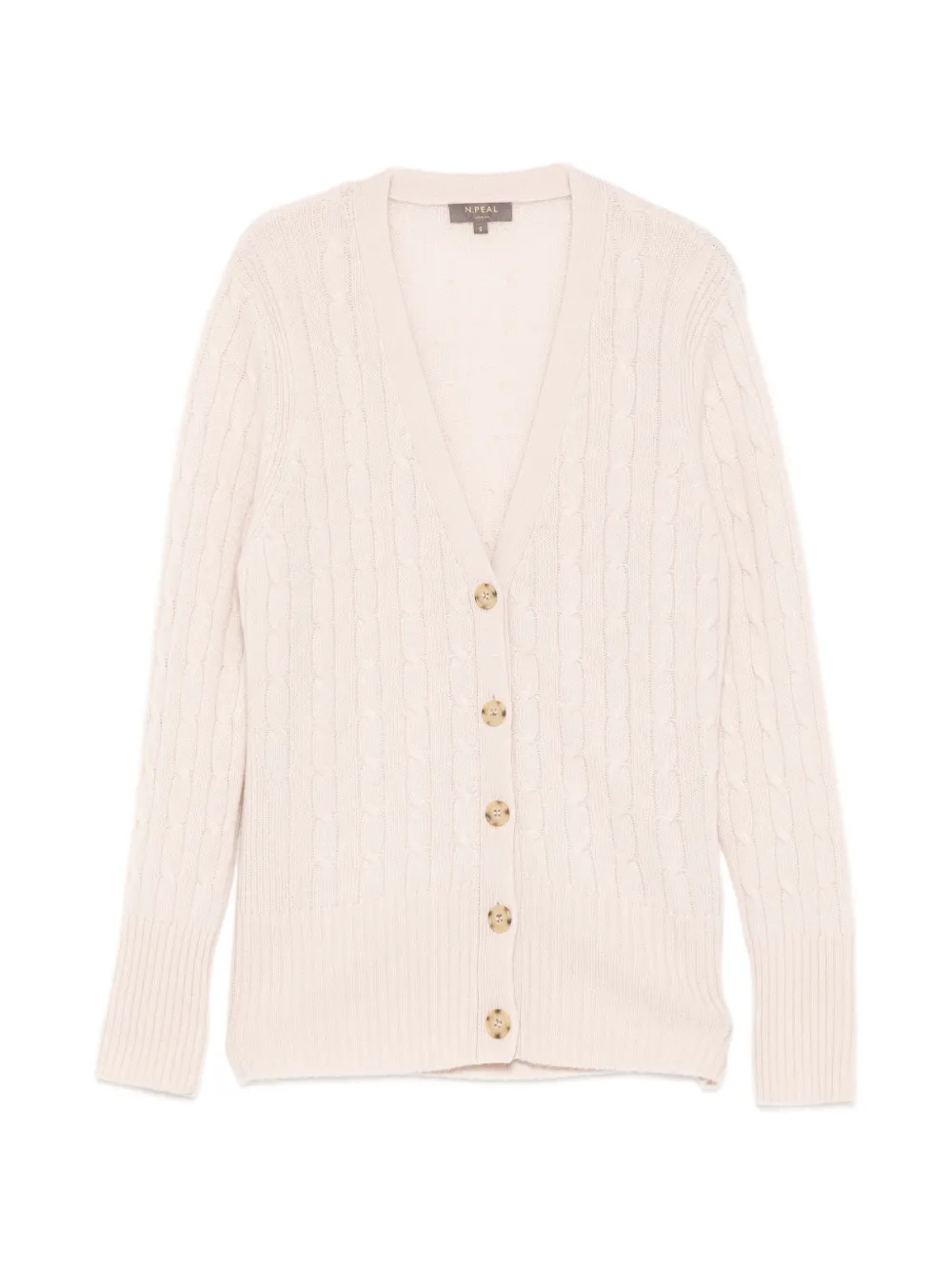 N.Peal Cardigan con scollo a V - Toni neutri