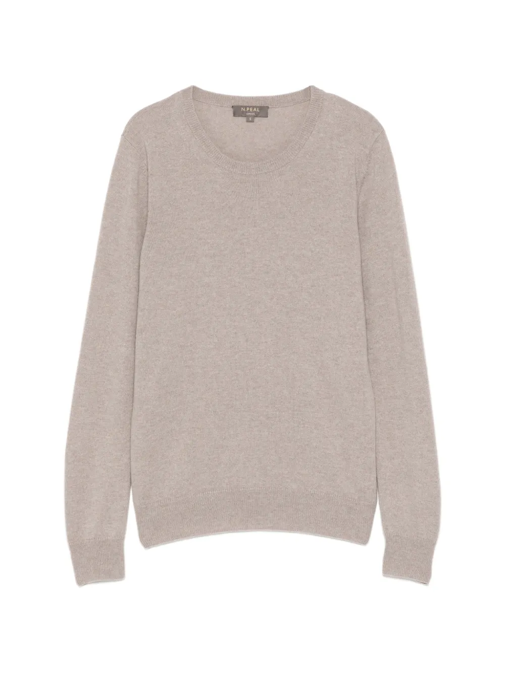 N.Peal Maglione con scollo rotondo - Grigio