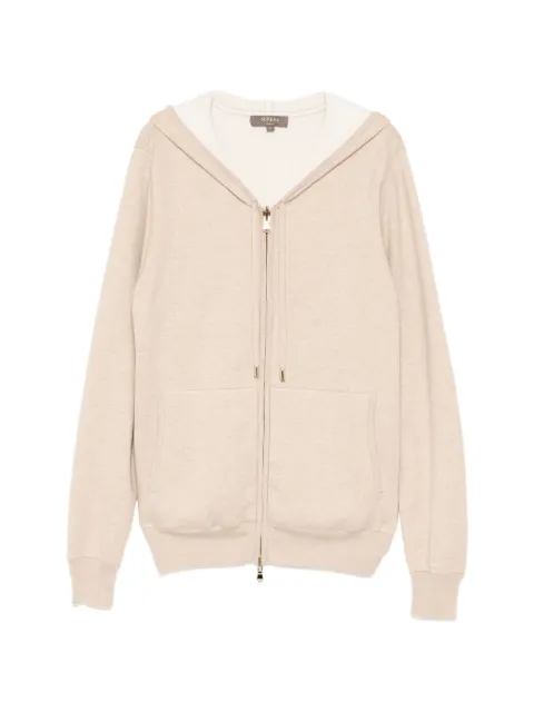 N.Peal hoodie tejida con cierre