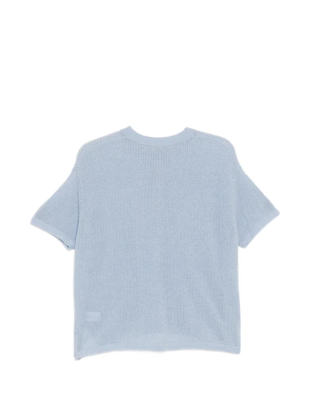  N.peal Open-stitch Top - Blue 