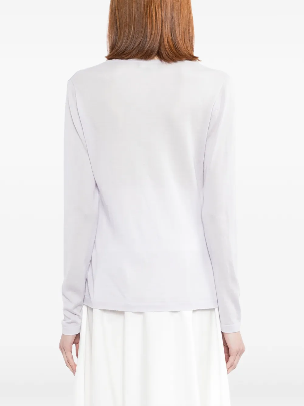 N.Peal Imogen T-shirt met lange mouwen Paars