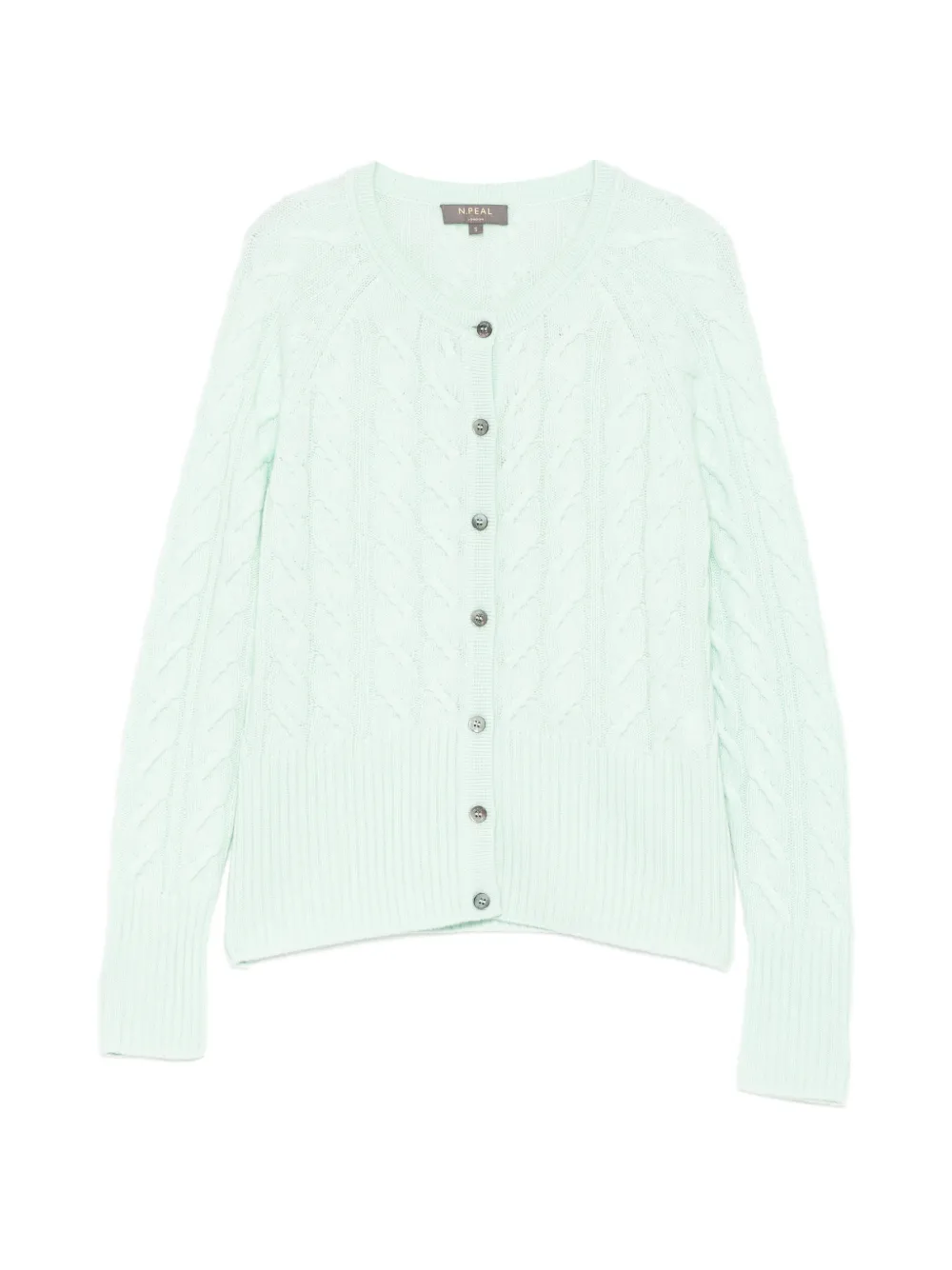 N.Peal Cardigan Cable Myla - Verde