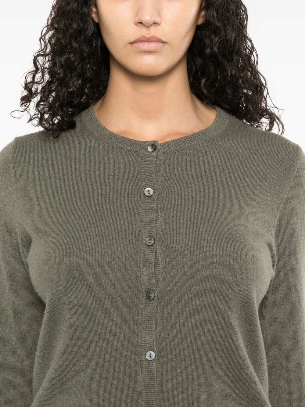 N.Peal Olivia vest Groen