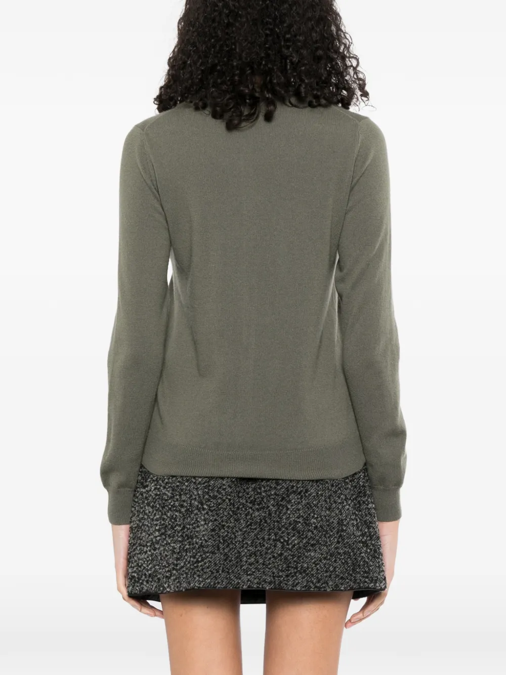 N.Peal Olivia vest Groen