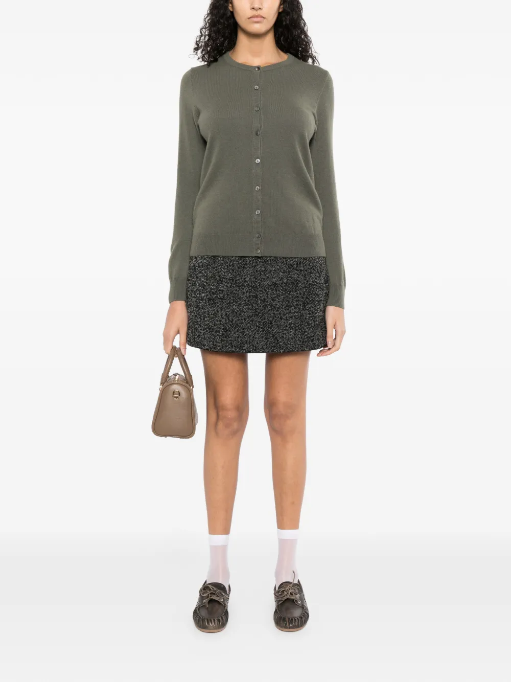N.Peal Olivia vest Groen