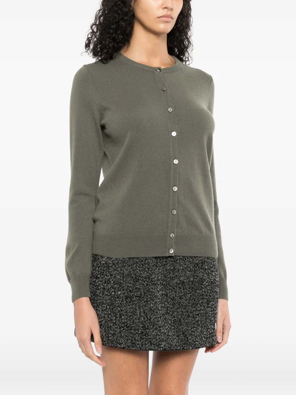 N.Peal Olivia vest Groen