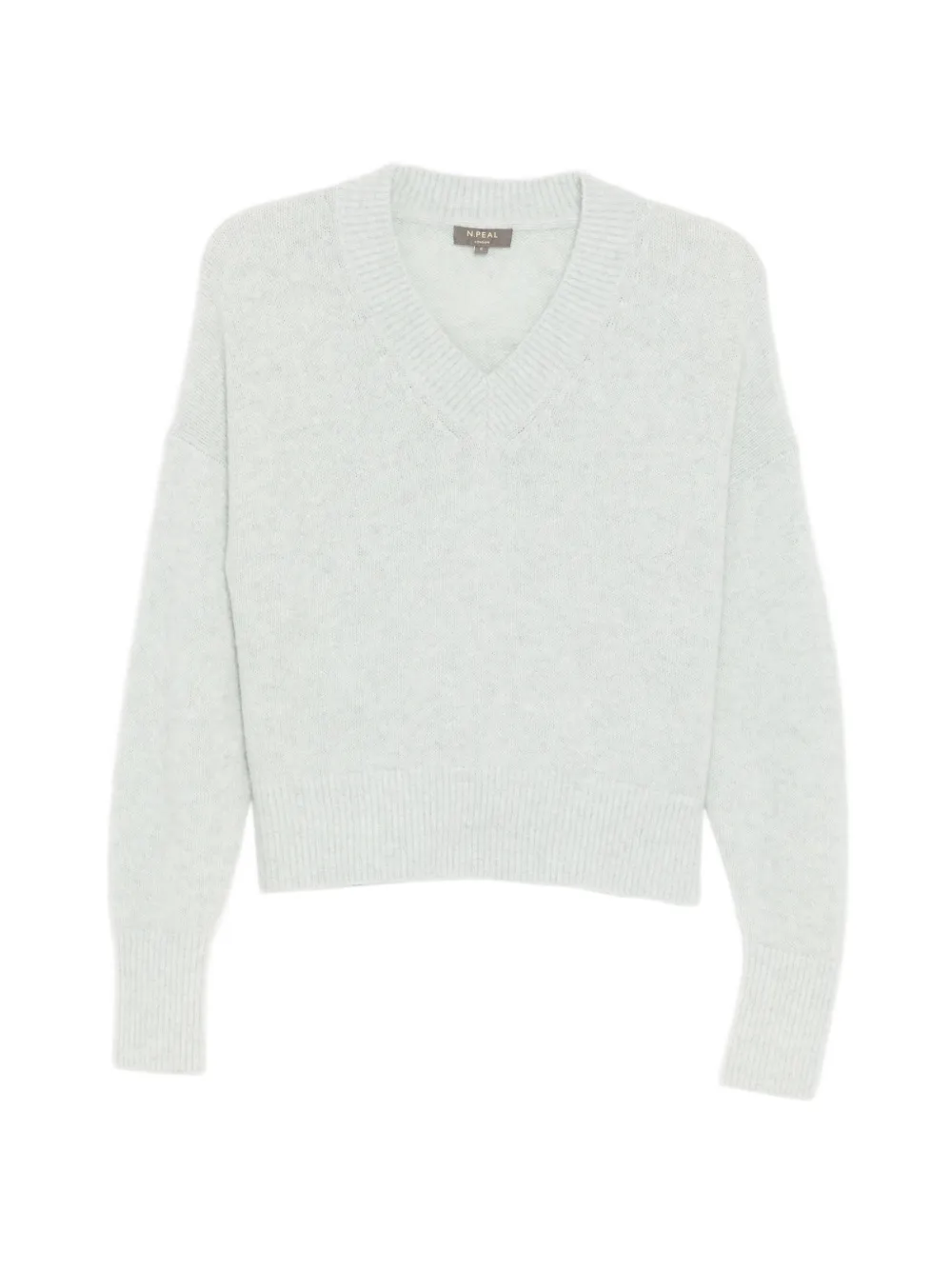N.Peal Maglione con scollo a V - Toni neutri