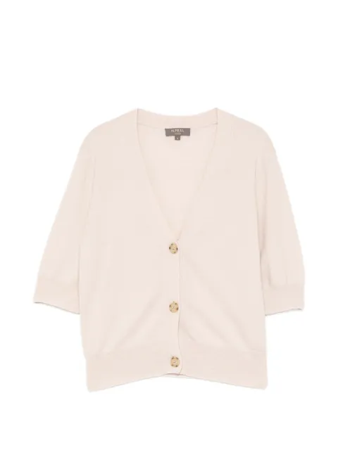 N.Peal cardigan med korte ærmer