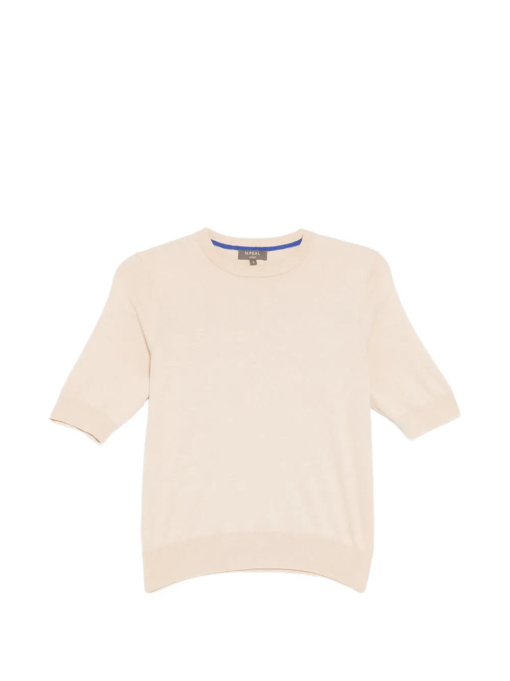 N.Peal T-shirt in maglia - Toni neutri
