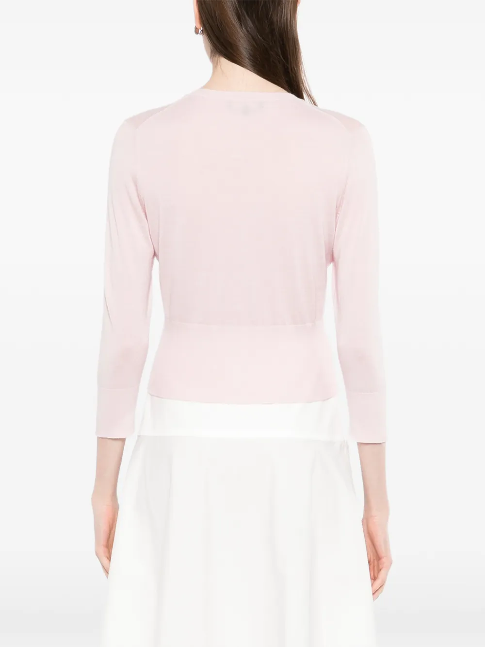 N.Peal Cropped vest Roze