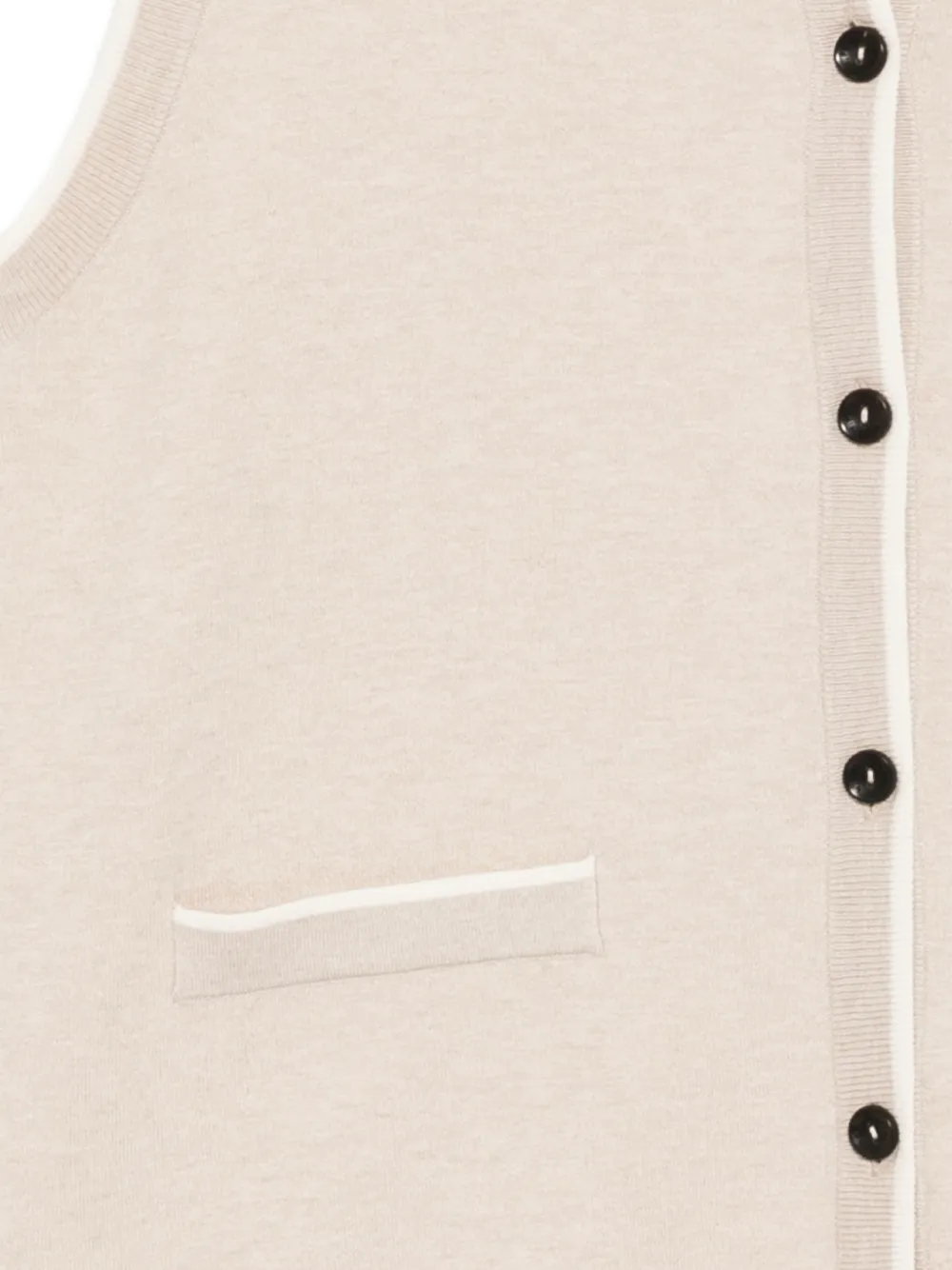 N.Peal Vest Beige
