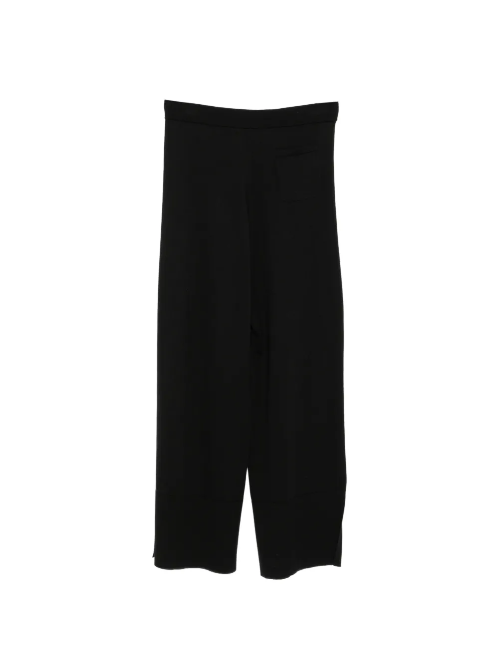 N.Peal Straight broek Zwart