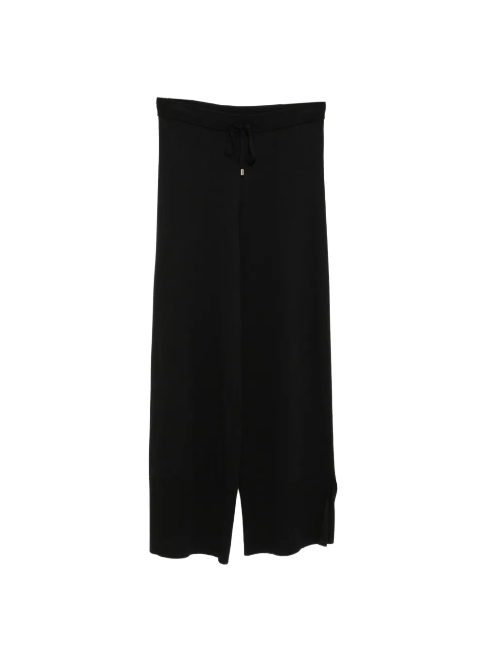 N.Peal Pantaloni dritti - Nero