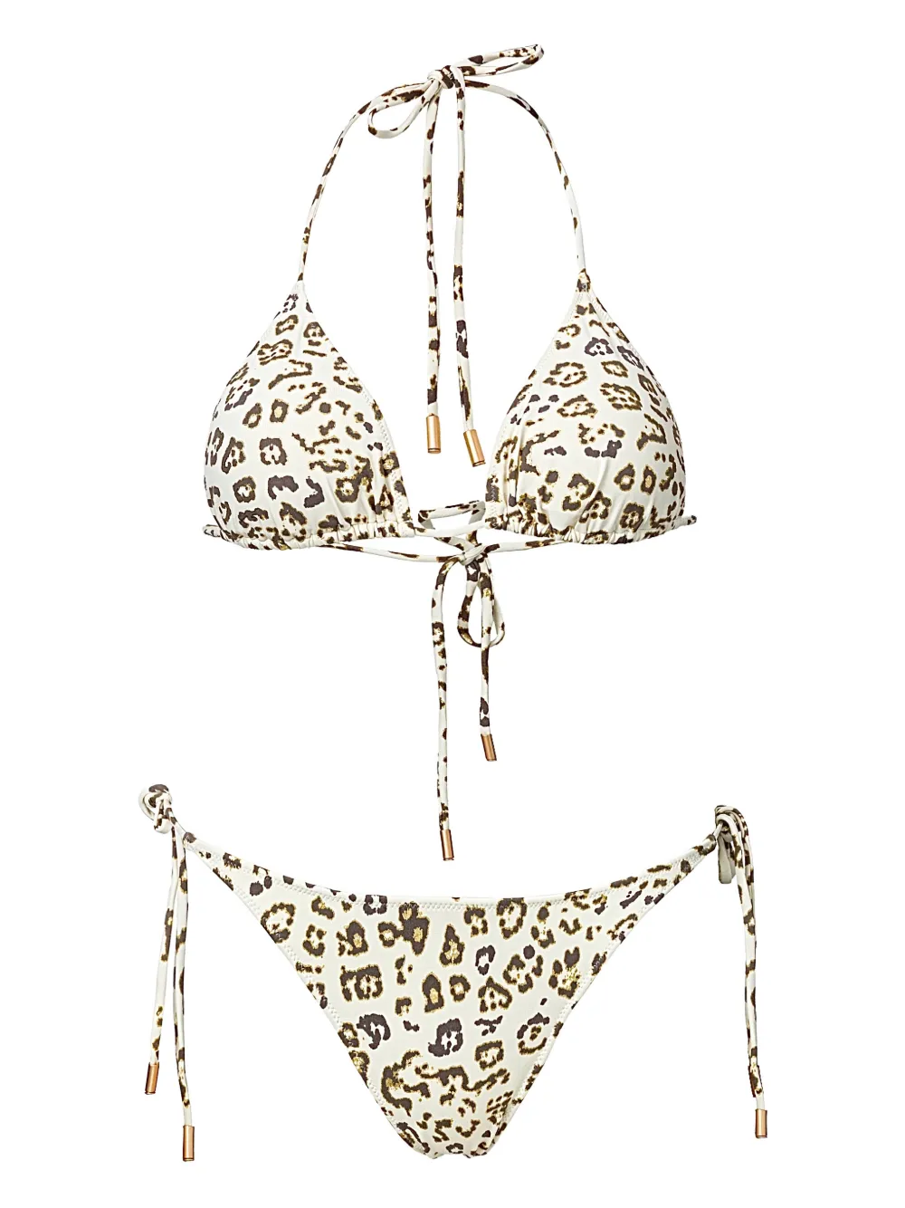 SOFIA ERHAN KYLE animal-print tie bikini | Neutrals | Image 1