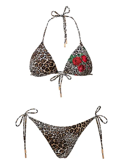 SOFIA ERHAN KYLE leopard-print bikini