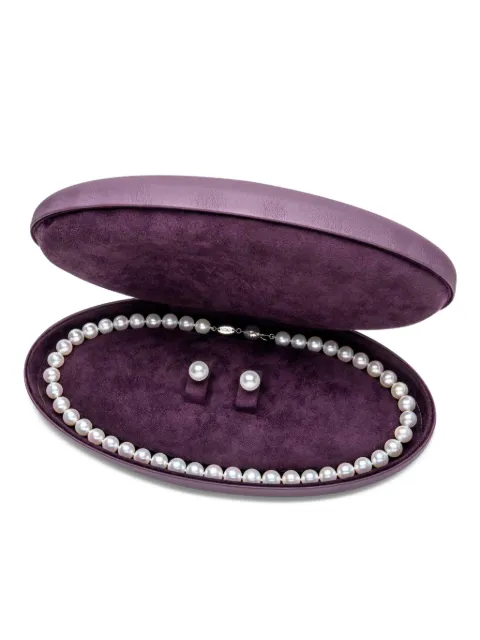 Yoko London pearl necklace and earrings set