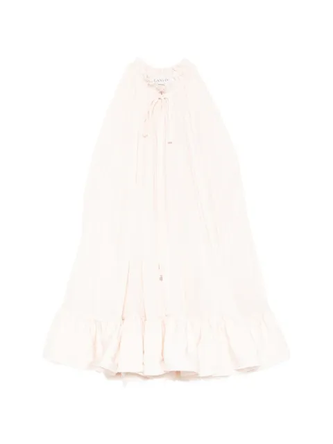 Lanvin ruffled mini dress