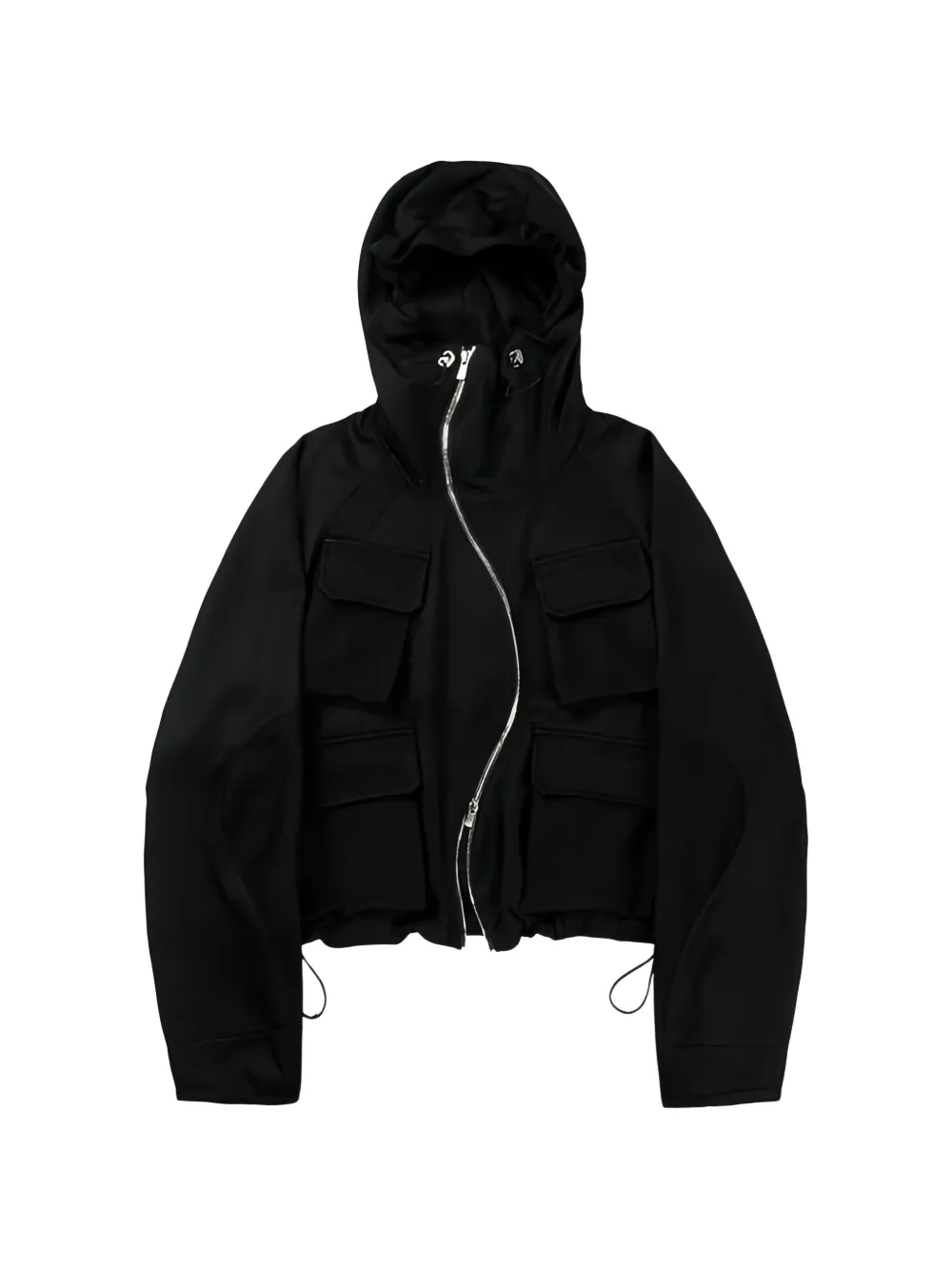 FFFPOSTALSERVICE Aire hooded jacket - Nero