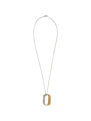 LEMAIRE Personal Brush Necklace | Silver | FARFETCH